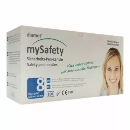 DIAMET mySafety Varnostno pero Kan.31 G 0,25x8 mm, 100 kosov