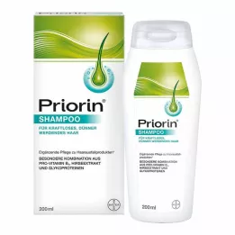 PRIORIN Šampon za šibke, redke lase, 200 ml