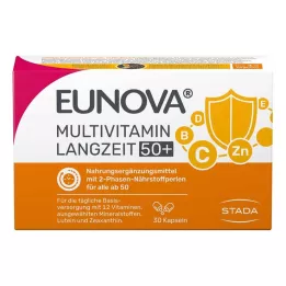 EUNOVA Dolgotrajno 50+ kapsul, 30 kom