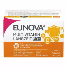 EUNOVA Dolgotrajno 50+ kapsul, 120 kom