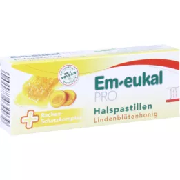 EM EUKAL PRO Pastile za grlo lipov cvet med, 30 kom