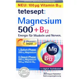 TETESEPT Magnezij 500+B12 depo tablete, 30 kom