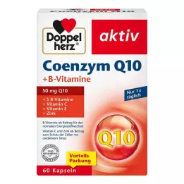 DOPPELHERZ Koencim Q10+B vitamini kapsule, 60 kos