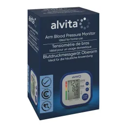 Alvita merilnik krvnega tlaka nadlaket, 1 kos