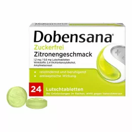 DOBENSANA limonina lupinica brez sladkorja 1,2 mg/0,6 mg lut., 24 kos