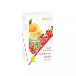 CRANBERRY-KÜRBIS Vegi kapsule, 60 kos