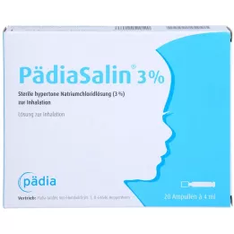 PÄDIASALIN 3% inhalacijske ampule, 20 kos
