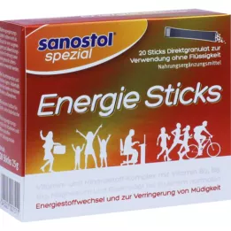 SANOSTOL posebne energijske palčke, 20 kos