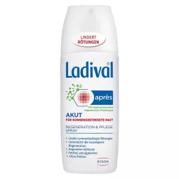 LADIVAL Akut Apres Care pomirjujoče pršilo, 150 ml