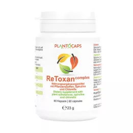 PLANTOCAPS ReToxan kompleks kapsule, 60 kos