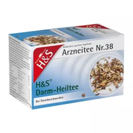 H&S filter vrečke črevesnega zdravilnega čaja, 20X2,0 g