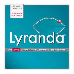 LYRANDA Žvečljive tablete, 20 kom