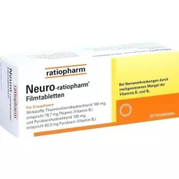 NEURO-RATIOPHARM Filmsko obložene tablete, 50 kom