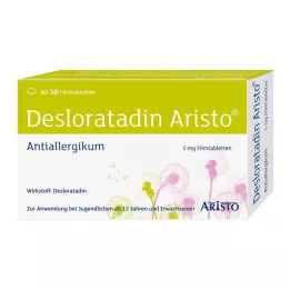 DESLORATADIN Aristo 5 mg filmsko obložene tablete, 50 kom