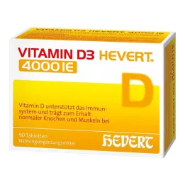 VITAMIN D3 HEVERT 4.000 IE tablete, 90 kos