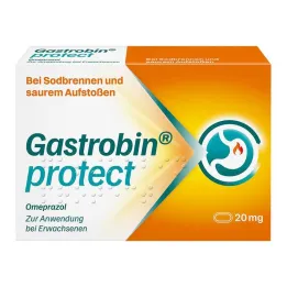 Gastrobin protect 20 mg trde kapsule, 14 kos