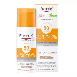 EUCERIN Sun CC Kremno tonirana srednja LSF 50+, 50 ml