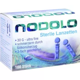 LANZETTEN NODOLO sterilne 30 G ultra fine, 100 kos