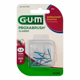 GUM Nadomestne ščetke Proxabrush Classic 1,4 mm, 8 kosov