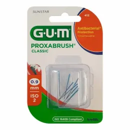 GUM Nadomestne ščetke Proxabrush Classic 0,9 mm, 8 kosov