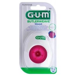 GUM Butlerweave povoščena zobna nitka, 1 kos