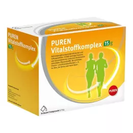 PUREN Vital substance complex vrečka 15 g zrnc, 30 kos