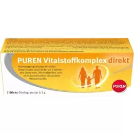 PUREN Kompleks vitalnih snovi direktne granule, 7 kosov
