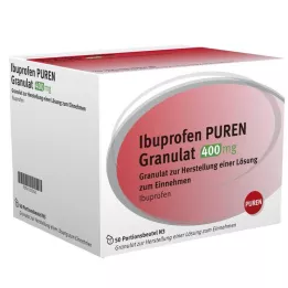 IBUPROFEN PUREN Granule 400 mg za raztopino za peroralno uporabo, 50 kos
