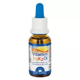 VITAMIN D3K2 oljne Dr.Jacobove kapljice, 20 ml