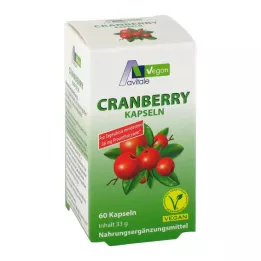 CRANBERRY VEGAN Kapsule 400 mg, 60 kos