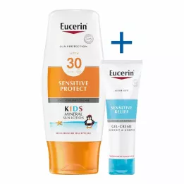 EUCERIN Sun Kids mikropigmentni losjon LSF 30, 150 ml