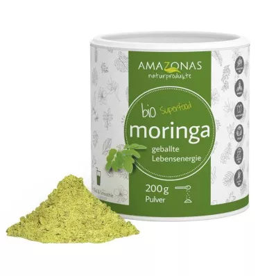 MORINGA 100% organski prašek čisti 200 g prahu, 200 g