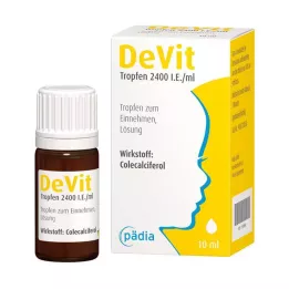 DEVIT Kapljice 2400 ie/ml Peroralne kapljice, 10 ml