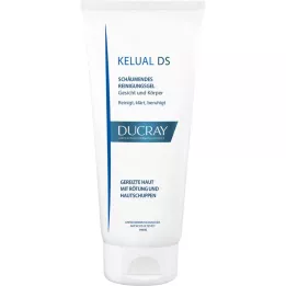 DUCRAY KELUAL DS Pomirjujoč čistilni gel, 200 ml