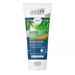 LAVERA Moški gel za tuširanje 3v1, 200 ml