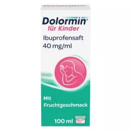 DOLORMIN za otroke Ibuprofen sirup 40 mg/ml suspenzija, 100 ml