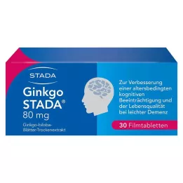 GINKGO STADA 80 mg filmsko obložene tablete, 30 kom