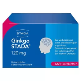 GINKGO STADA 120 mg filmsko obložene tablete, 120 kos