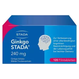 GINKGO STADA 240 mg filmsko obložene tablete, 120 kos