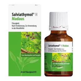 SALVIATHYMOL N Madaus kapljice, 20 ml