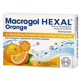 MACROGOL HEXAL Oranžna Plv.z.Her.e.Lsg.z.Einn.Btl., 10 kos