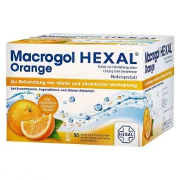 MACROGOL HEXAL Oranžna Plv.z.Her.e.Lsg.z.Einn.Btl., 50 kos