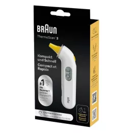 BRAUN THERMOSCAN 3 infrardeči ušesni termometri, 1 kos