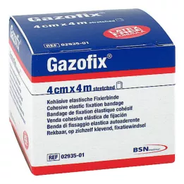 GAZOFIX Fiksacijski povoj koheziven 4 cmx4 m, 1 kos