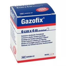 GAZOFIX Fiksacijski povoj koheziven 6 cmx4 m, 1 kos
