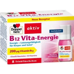 DOPPELHERZ B12 Vita-Energie ampule za pitje, 8 kos