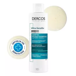VICHY DERCOS ultra občutljiv šampon za mastno lasišče, 200 ml