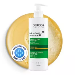 VICHY DERCOS Šampon proti prhljaju za suho lasišče, 390 ml