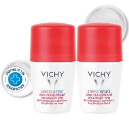 Vichy deodorant v rol-on Stress Resist 72h (2x50 ml)