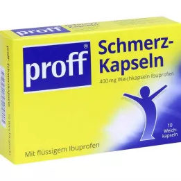 PROFF Protibolečinske kapsule 400 mg, 10 kos